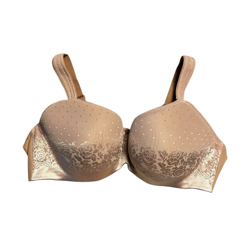 Soma Women's 44D Bra Stunning Support Balconet Beige Underwire EUC